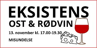 Eksistens-ost-rødvin